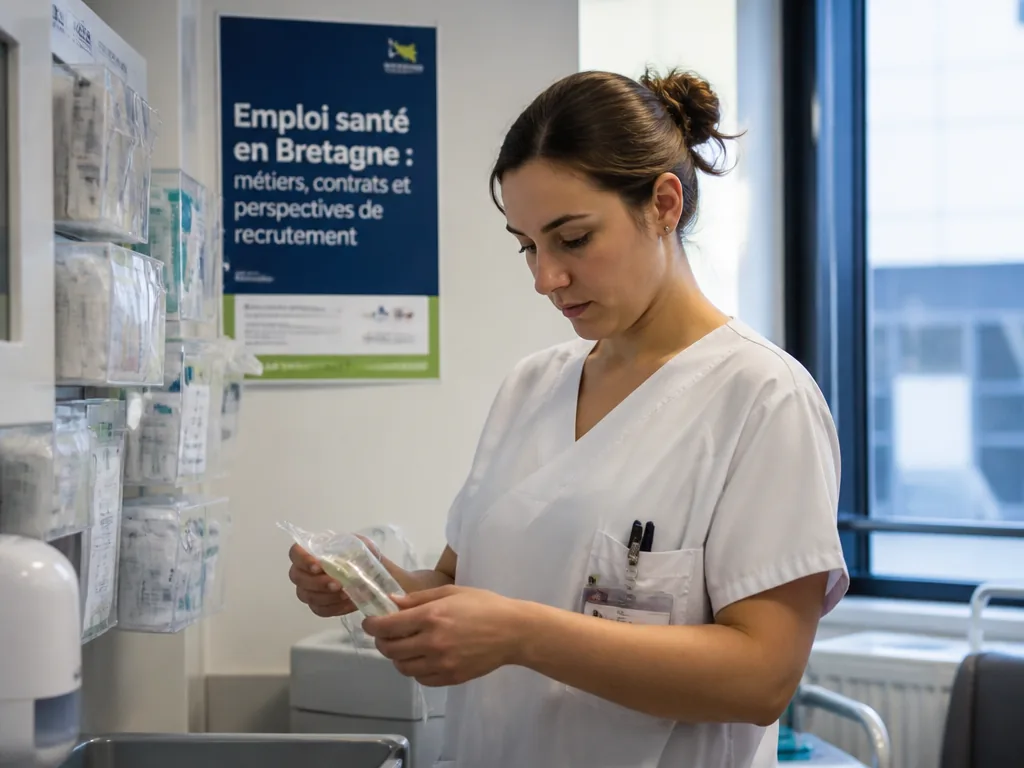 Emploi santé en Bretagne : métiers, contrats et perspectives de recrutement