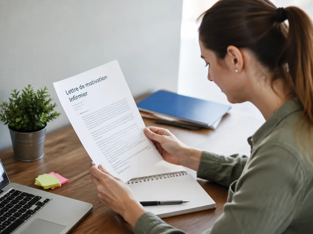 Exemple de lettre de motivation infirmier : modèle et méthode de personnalisation